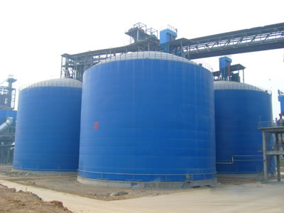 前锋水泥钢板库改造